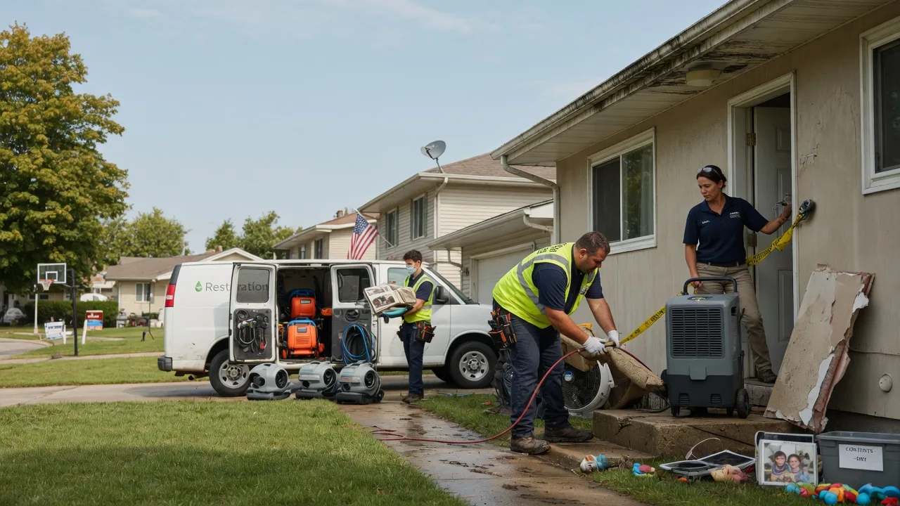 Water Damage Restoration in Cookville, TX near me
